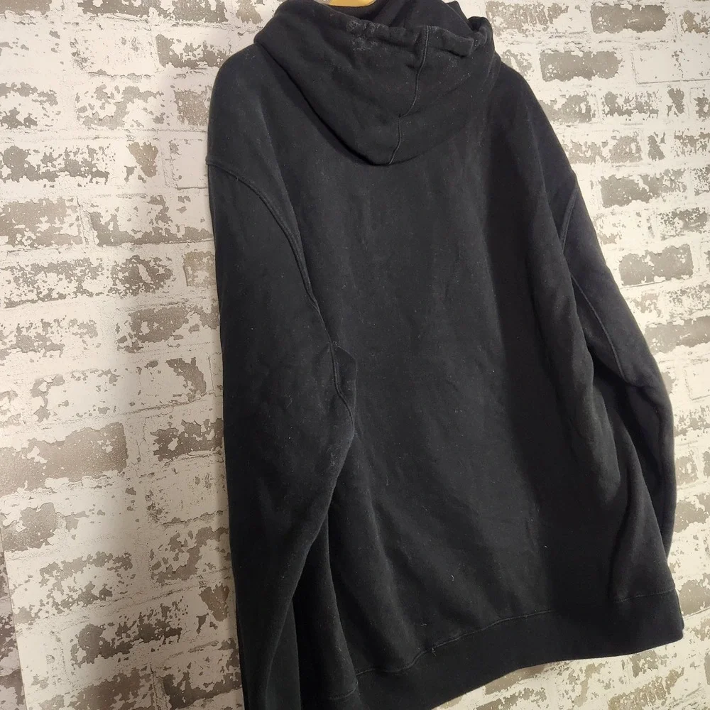 Friday Beers Almost Friday‎ Hoodie Men's XL Black Colorful Graphic Sweatshirt